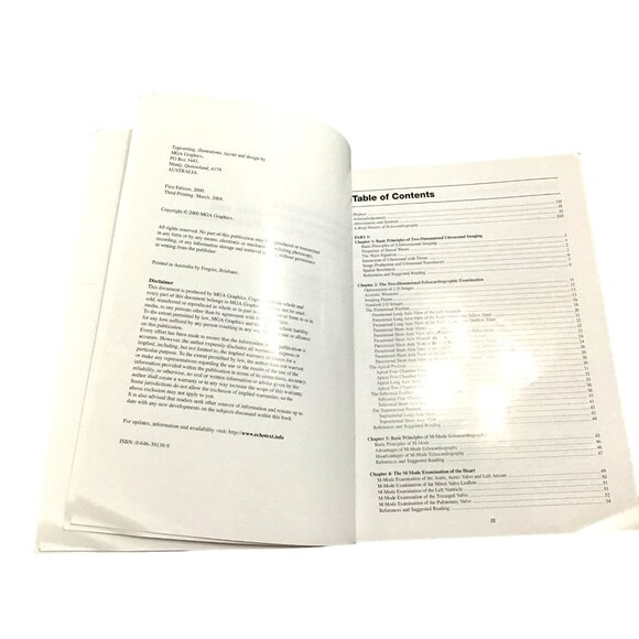 THE NORMAL EXAM & ECHOCARDIOGRAPHIC MEASUREMENTS BOOK - Picture 2 of 3